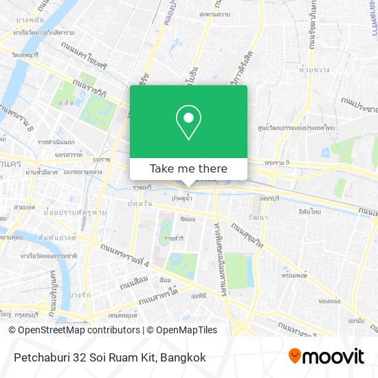 Petchaburi 32 Soi Ruam Kit map