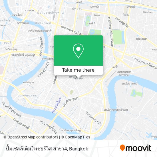 ปั้มเชลล์เต็มใจเซอร์วิส สาขา4 map