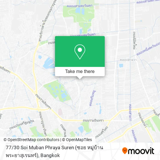 77 / 30 Soi Muban Phraya Suren (ซอย หมู่บ้านพระยาสุเรนทร์) map