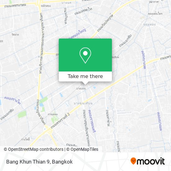 Bang Khun Thian 9 map