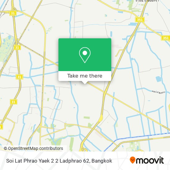 Soi Lat Phrao Yaek 2 2 Ladphrao 62 map