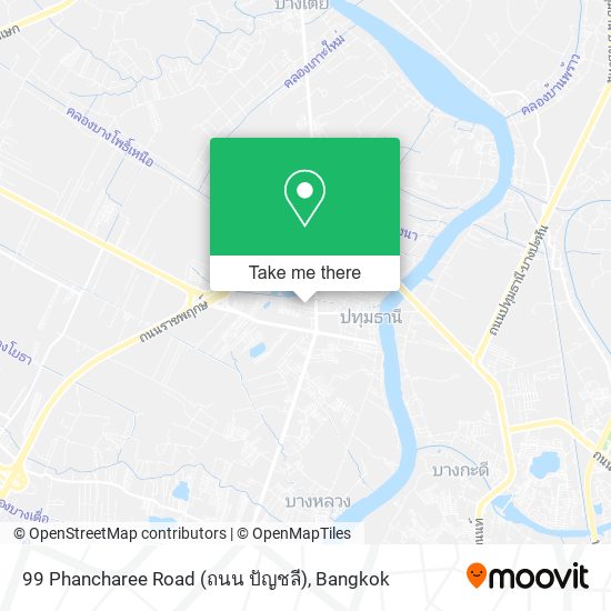 99 Phancharee Road (ถนน ปัญชลี) map