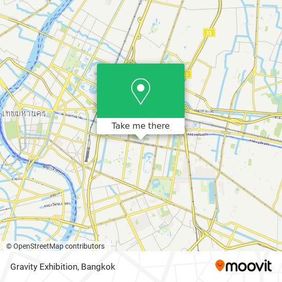 Gravity Exhibition map