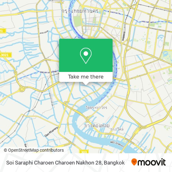 Soi Saraphi Charoen Charoen Nakhon 28 map