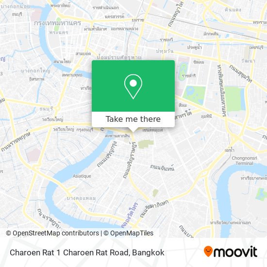 Charoen Rat 1 Charoen Rat Road map
