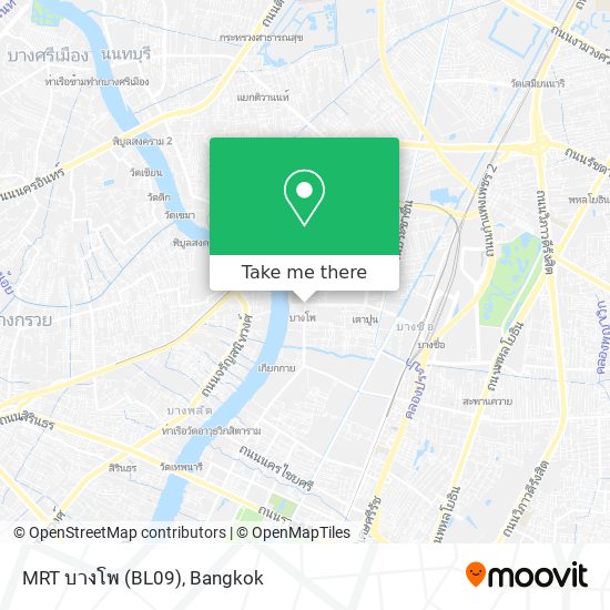 MRT บางโพ (BL09) map