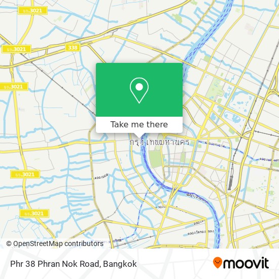 Phr 38 Phran Nok Road map