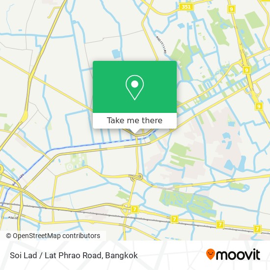 Soi Lad / Lat Phrao Road map