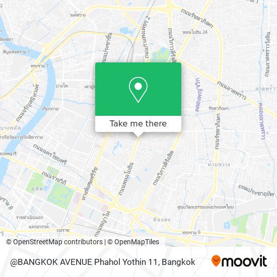 @BANGKOK AVENUE Phahol Yothin 11 map