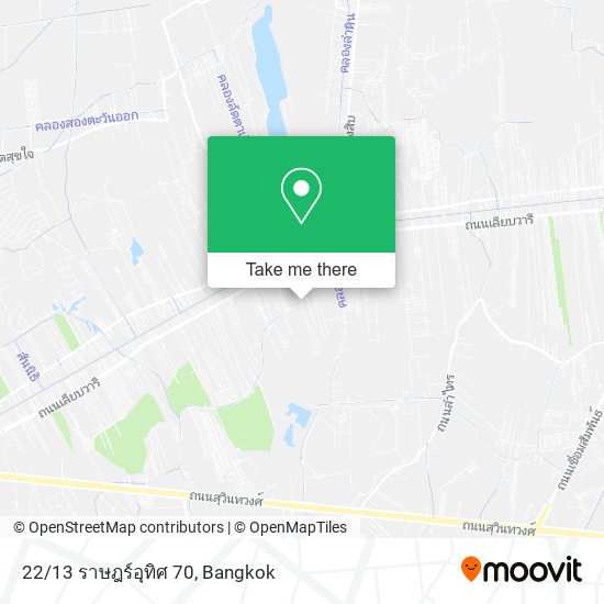22/13 ราษฎร์อุทิศ 70 map