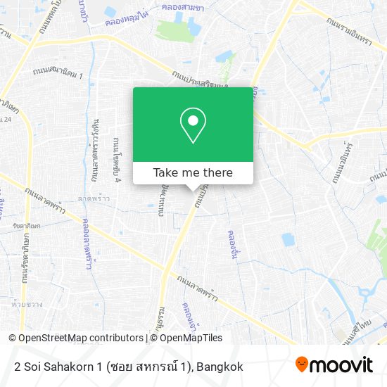 2 Soi Sahakorn 1 (ซอย สหกรณ์ 1) map