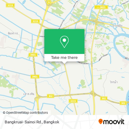 Bangkruai- Sainoi Rd. map