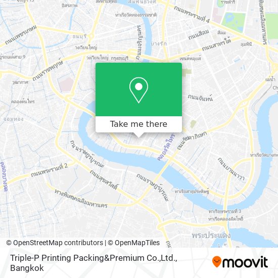 Triple-P Printing Packing&Premium Co.,Ltd. map