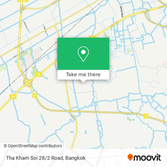 Tha Kham Soi 28/2 Road map