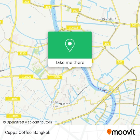 Cuppá Coffee map