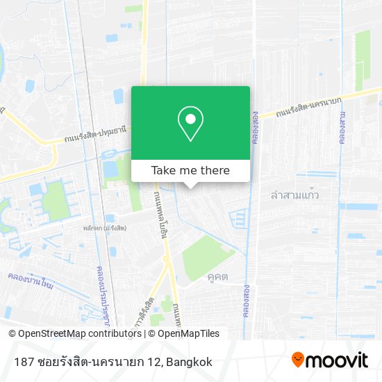 187 ซอยรังสิต-นครนายก 12 map