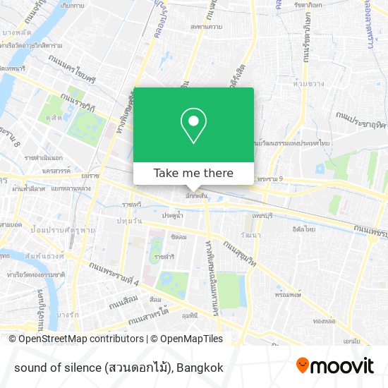 sound of silence (สวนดอกไม้) map