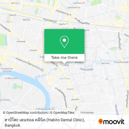 ฮาบิโตะ เดนทอล คลีนิค (Habito Dental Clinic) map