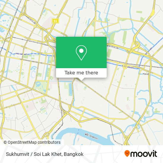 Sukhumvit / Soi Lak Khet map