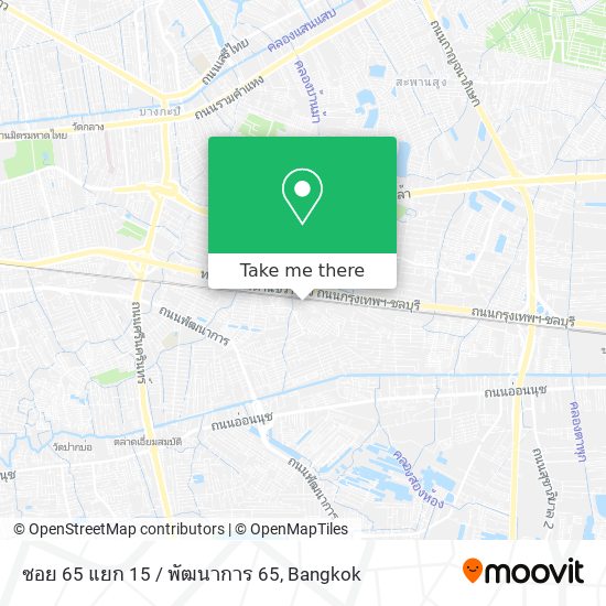 ซอย 65 แยก 15 / พัฒนาการ 65 map