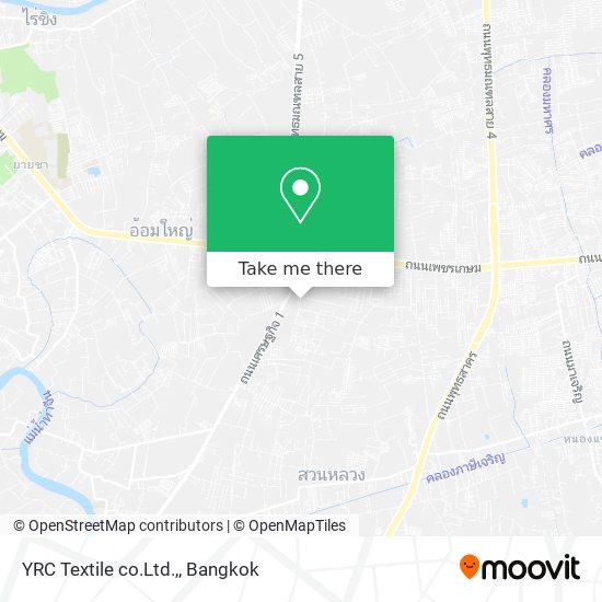 YRC Textile co.Ltd., map