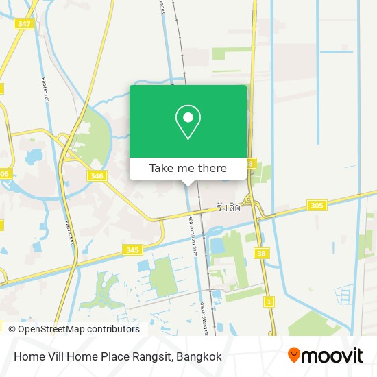 Home Vill Home Place Rangsit map