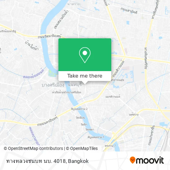 ทางหลวงชนบท นบ. 4018 map