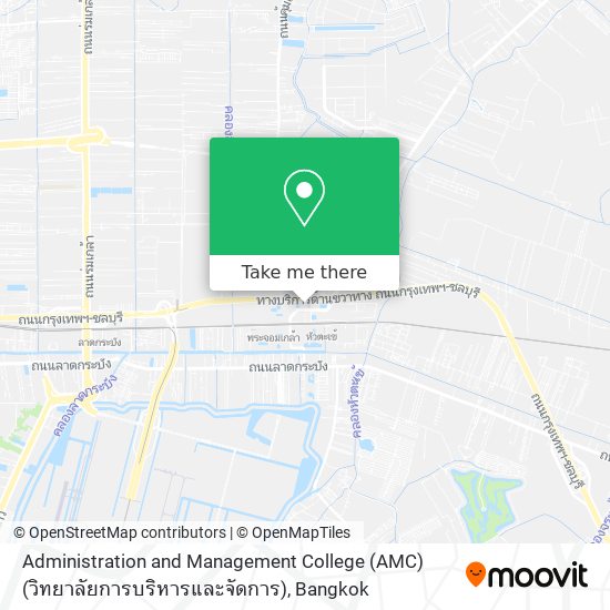 Administration and Management College (AMC) (วิทยาลัยการบริหารและจัดการ) map