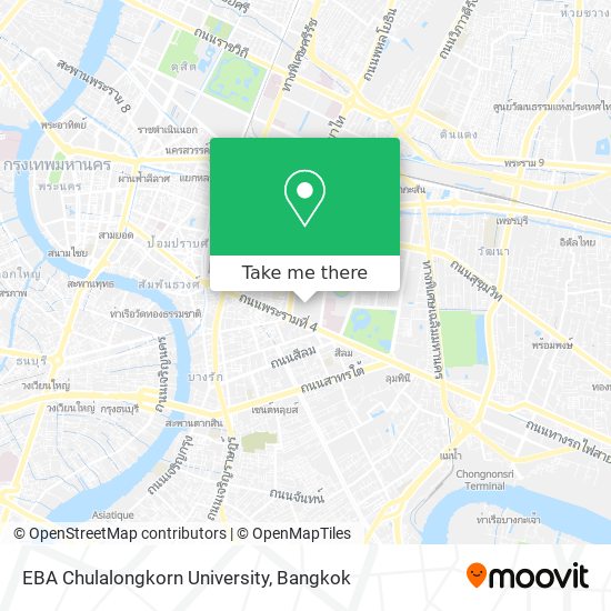 EBA Chulalongkorn University map