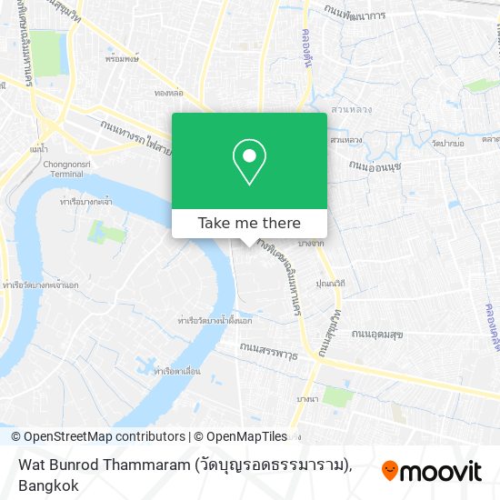 Wat Bunrod Thammaram (วัดบุญรอดธรรมาราม) map