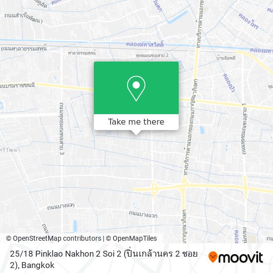 25 / 18 Pinklao Nakhon 2 Soi 2 (ปิ่นเกล้านคร 2 ซอย 2) map