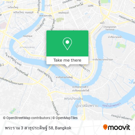 พระราม 3 สาธุประดิษฐ์ 58 map