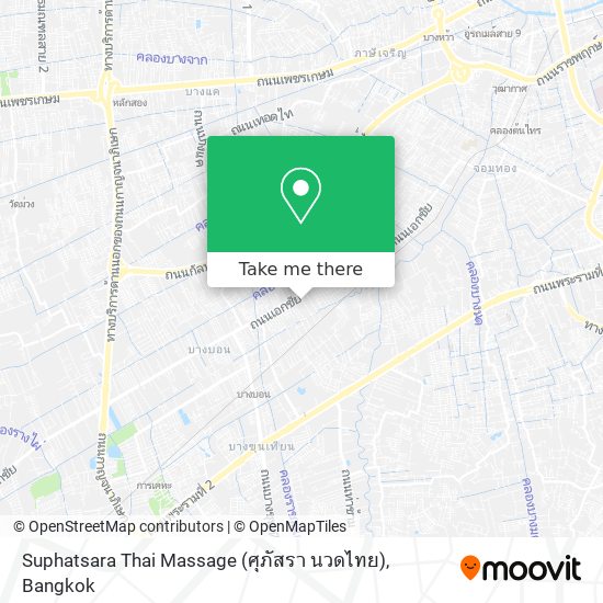 Suphatsara Thai Massage (ศุภัสรา นวดไทย) map