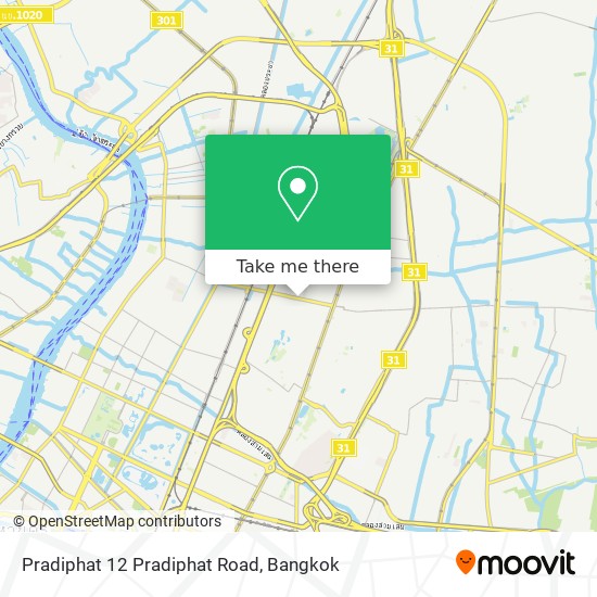 Pradiphat 12 Pradiphat Road map