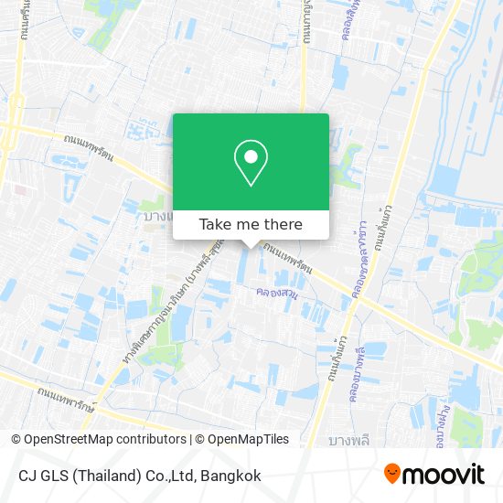 CJ GLS (Thailand) Co.,Ltd map