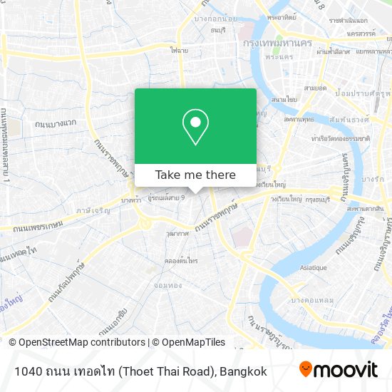 1040 ถนน เทอดไท (Thoet Thai Road) map