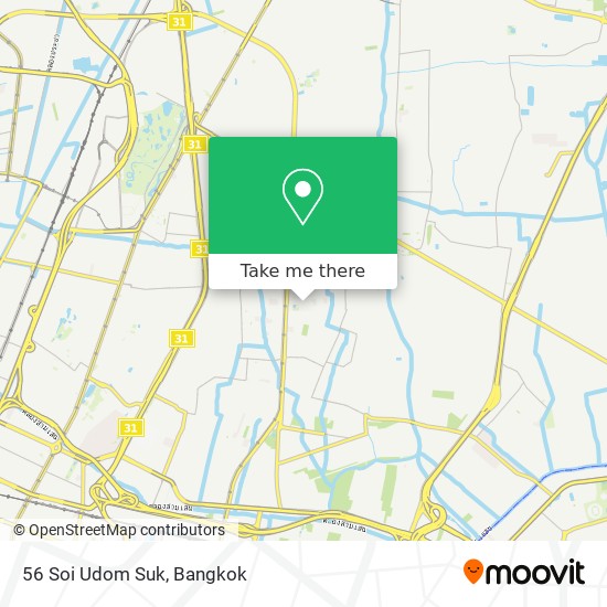 56 Soi Udom Suk map