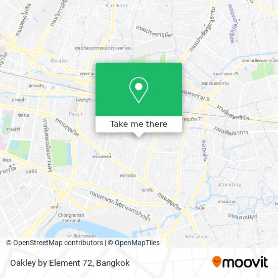 Oakley by Element 72 map