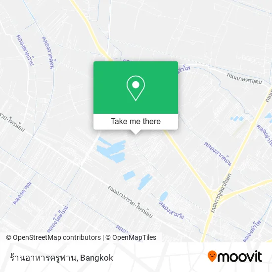 ร้านอาหารครูฟาน map