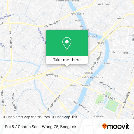 Soi 8 / Charan Sanit Wong 75 map