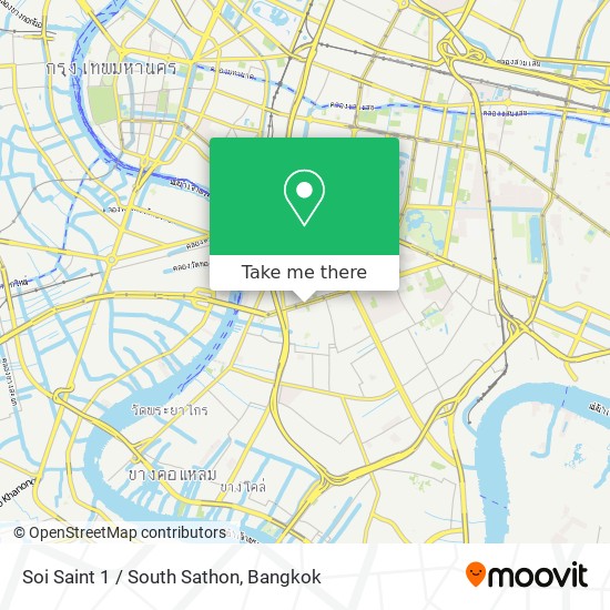 Soi Saint 1 / South Sathon map