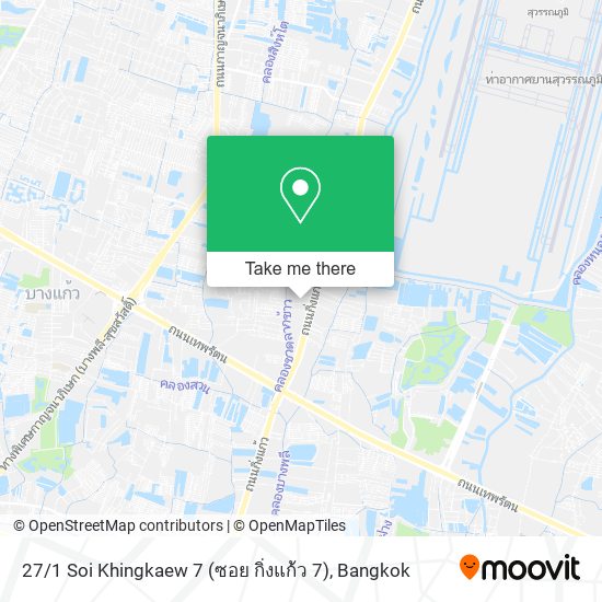 27 / 1 Soi Khingkaew 7 (ซอย กิ่งแก้ว 7) map