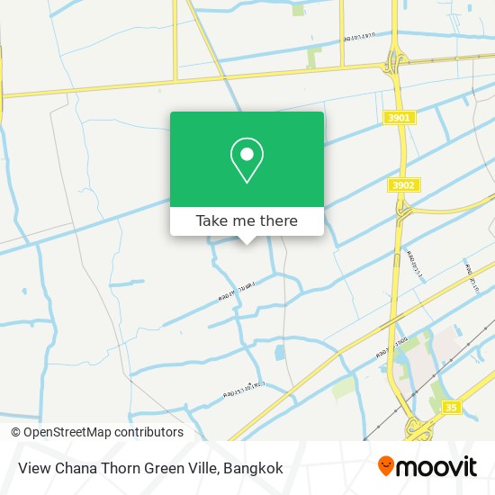 View Chana Thorn Green Ville map