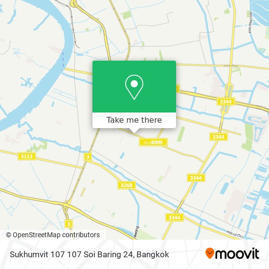 Sukhumvit 107 107 Soi Baring 24 map