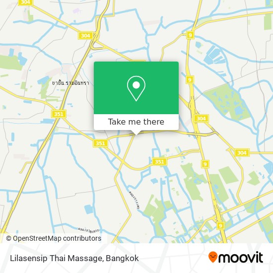 Lilasensip Thai Massage map