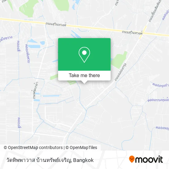 วัดทิพพาวาส บ้านทรัพย์เจริญ map