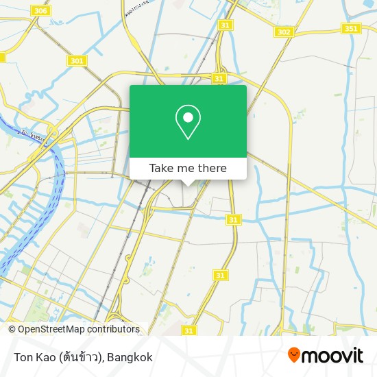 Ton Kao (ต้นข้าว) map