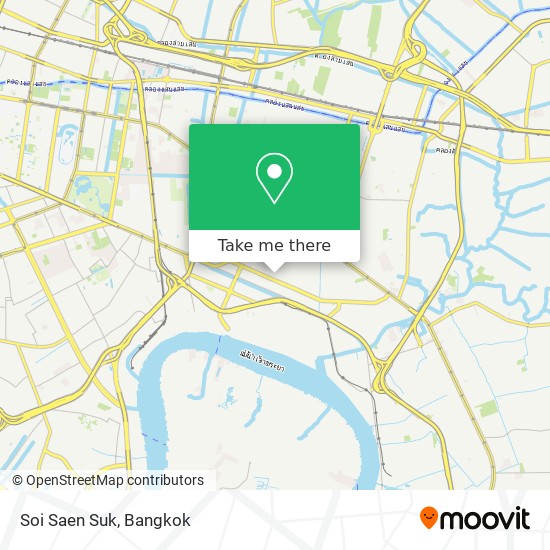 Soi Saen Suk map