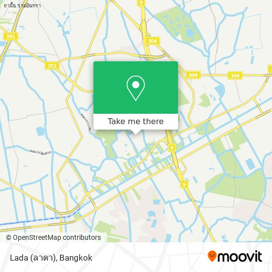 Lada (ลาดา) map