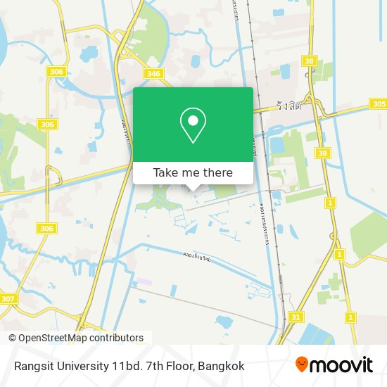 Rangsit University 11bd. 7th Floor map